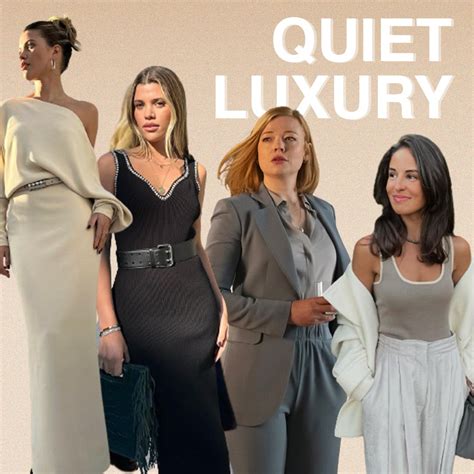 affordable quiet luxury brands.